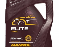 Масло Mannol Elite  5W40  4л. синт. (бен/диз)