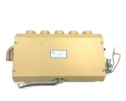 Отопитель САЛОНА печка дополнительная 12V 5 отверстий (корпус металл) + регулятор