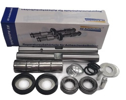 Шкворня ГАЗ 2410, 3110, 3102 AV Avtotechnik 2 шт/кт (рем. комп. поворотного кулака на подшипниках) ин.уп.