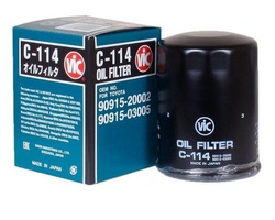 Фильтр масляный C-114 FORD RANGER 06-/ MAZDA BT-50 06-/ TOYOTA #UZ-FE, 1FZ-FE 92-/ 1GR-FE 03-