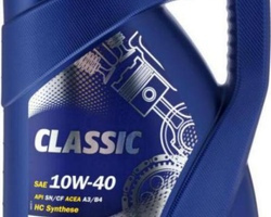 Масло Mannol Classic 10W40  4л. п/с
