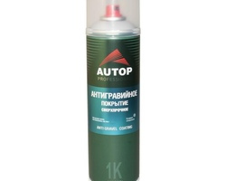 Антигравий AUTOP (сверхпрочный №10) Серый 650мл (аэрозоль)
