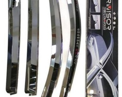 Дефлектор двери SsangYong Kyron 05- (хром)