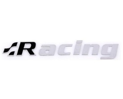 Эмблема RACING (145*20) черная