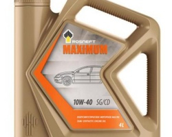 Масло Роснефть Maximum 10W40  4л. п/с