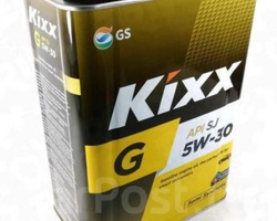 Масло Kixx  SJ  5W30  4л. п/с  (новая маркировка GX5)