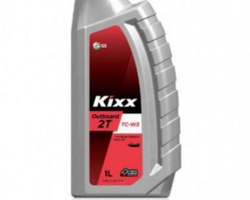 Масло 2*тактное (лодочное) Kixx OUTBOARD 1л. мин. (для подвесных водных моторов, мотоциклов)