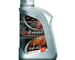 Масло G-Energy Synthetic Active  5W40  1л. синт. (бен/диз)