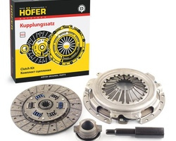 Сцепление в сборе ГАЗ, УАЗ (402, 406дв.), ГАЗель HOFER (лепестк.)
