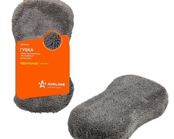 Губка для полировки (восьмерка) шиншилла микроворс  (22*12*5,5 см) Airlline