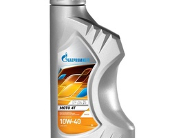 Масло 4*тактное Мото-4Т 10W40 Gazpromneft 1л. синт. (мототехника, снегоходы)