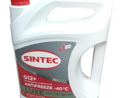Антифриз SINTEC (красный) -40*С  5л  G12+ LUXE