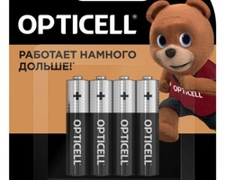 Батарейка (мизинчик) OPTICELL  (аналог DURACELL)