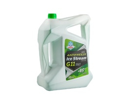Антифриз BAKSS Ice Stream (зеленый) -45*С 10л  G11 (Ледяной поток)