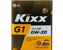 Масло Kixx G1 SP  0W20  4л. синт.  (новая маркировка GX7)